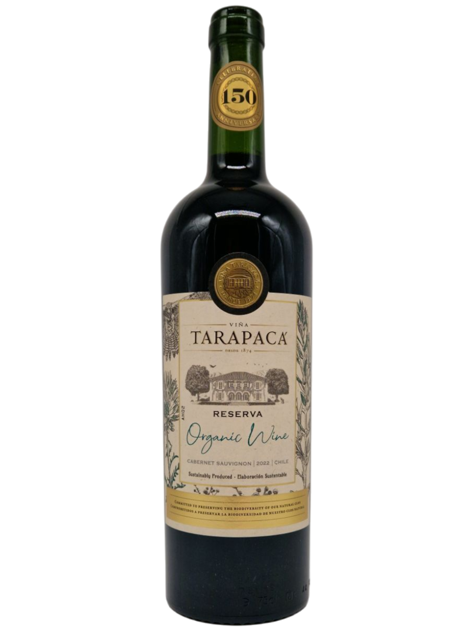 Tarapaca, Reserva, Cabernet Sauvignon, Organic