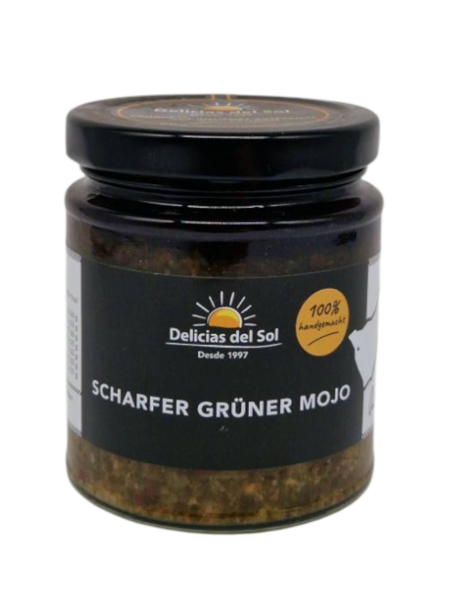 Delicias del Sol, Scharfer grüner Mojo, 230g